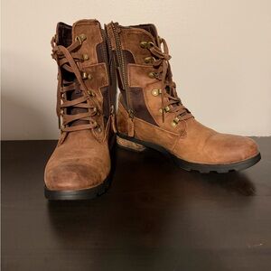 Sorel Men's Rugged Brown Leather Boots